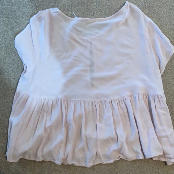 NWOT Kimchi Blue Peplum blouse - Picture 3 of 3